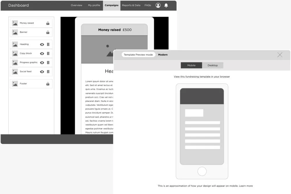 Enabling non-technical users to launch campaigns independently
