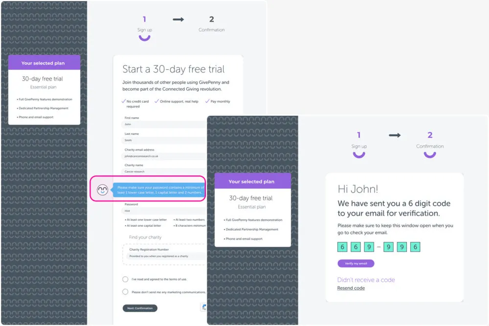Onboarding experience