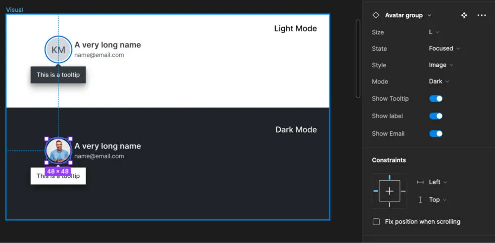 Inconsistent cross-theme UI patterns before system standardisation